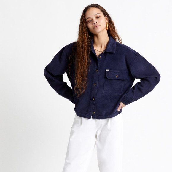 Brixton Womens Bowery Corduroy Jacket, Size L - Picture 2 of 3